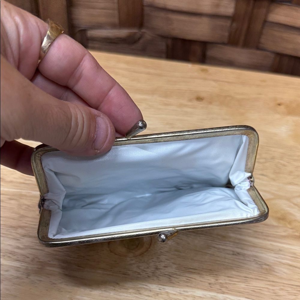 Vintage Denim Coin Purse Western Style - Picture 3 of 3